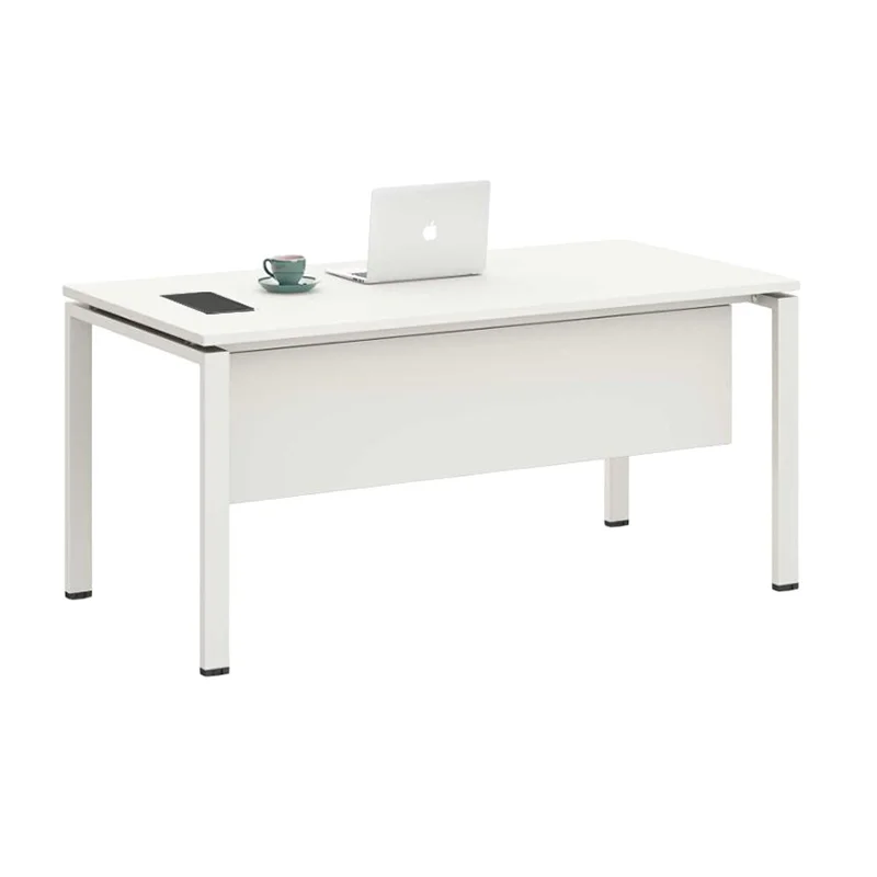 Бюро RFG Monaco, 1600 х 800 х 750 mm, ПДЧ 25 mm, метални крака, бяло