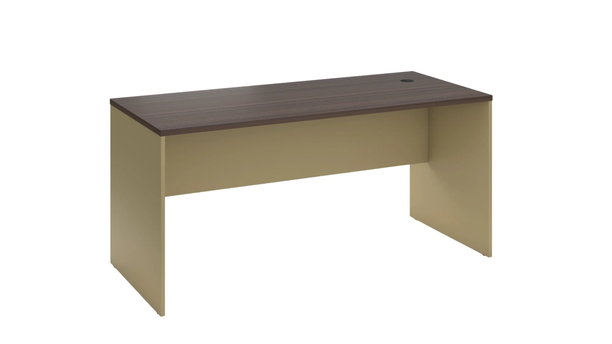 Бюро RFG Lisabon RB104V, 1600 x 700 x 740 mm, тъмен дъб и сиво