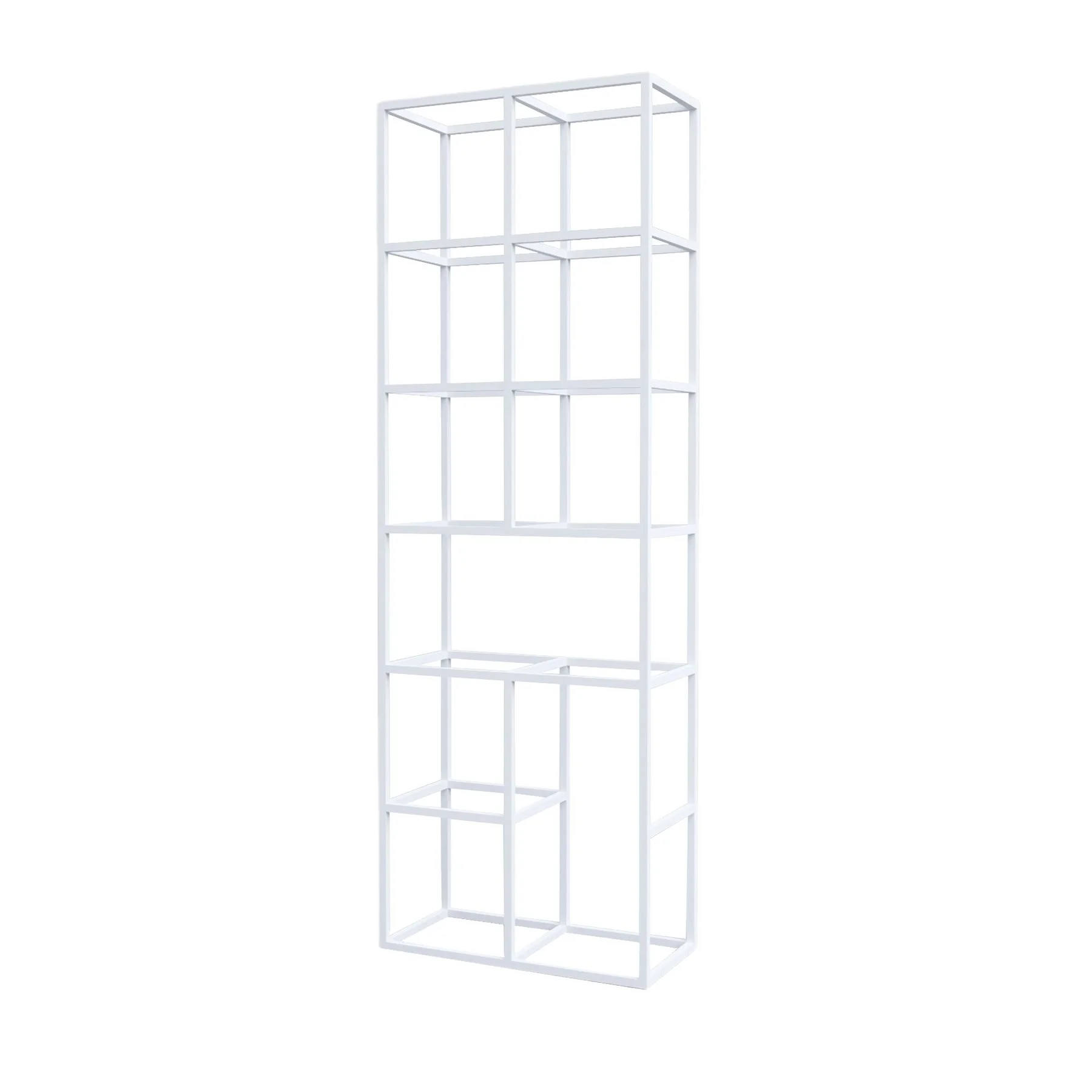 Стелаж RFG Boxi S, метален, 720 х 370 х 2120 mm, бял