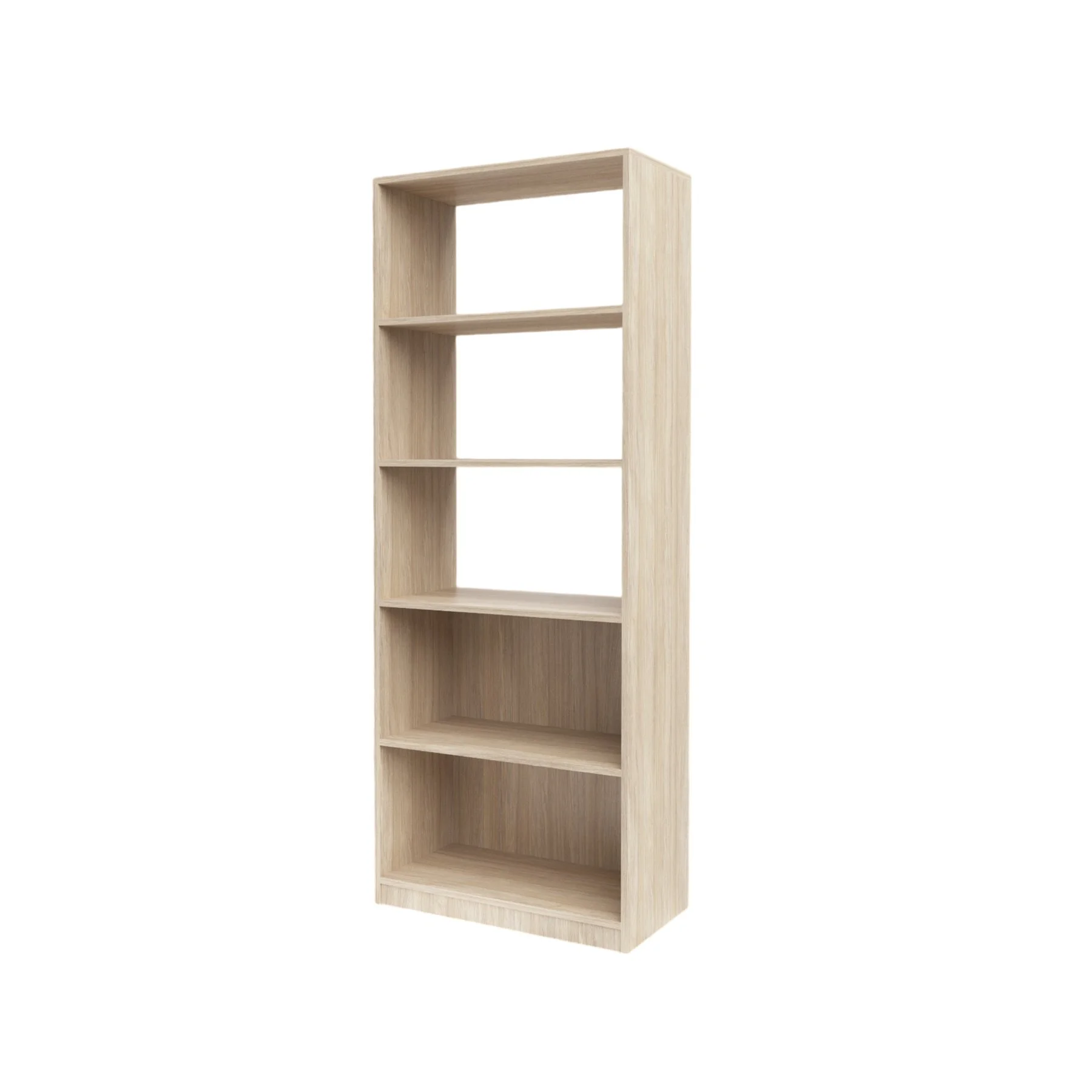 Стелаж RFG Libra 1, с 5 рафта, 766 х 400 х 1993 mm, ПДЧ, светъл дъб
