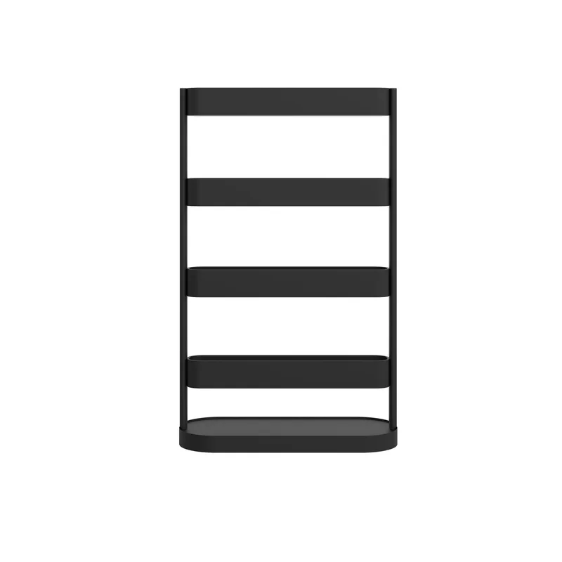 Стелаж RFG, метален Divider, въглеродна стомана, 1200 x 480 x 1980 mm, черен