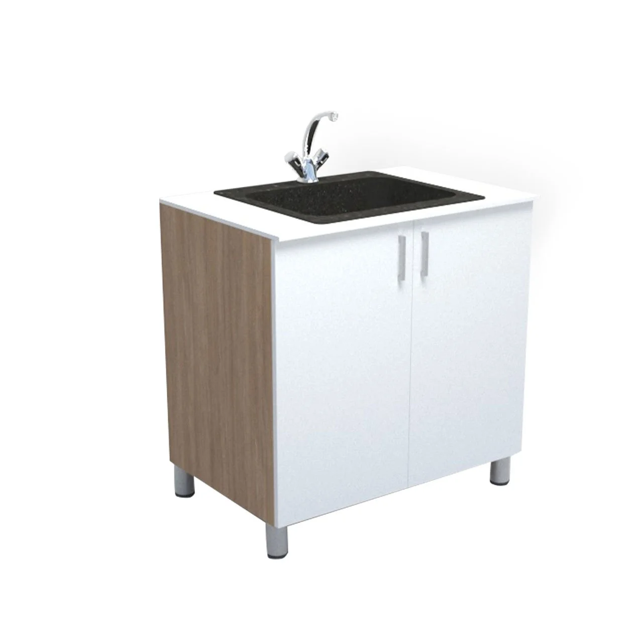 Шкаф RFG Labo, с мивка и батерия, 900 х 600 х 900 mm, ПДЧ 18 mm