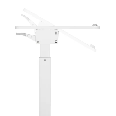 Маса RFG Active, с регулируема височина, 600 х 520 х 758-1128 mm, правоъгълен плот, бяла