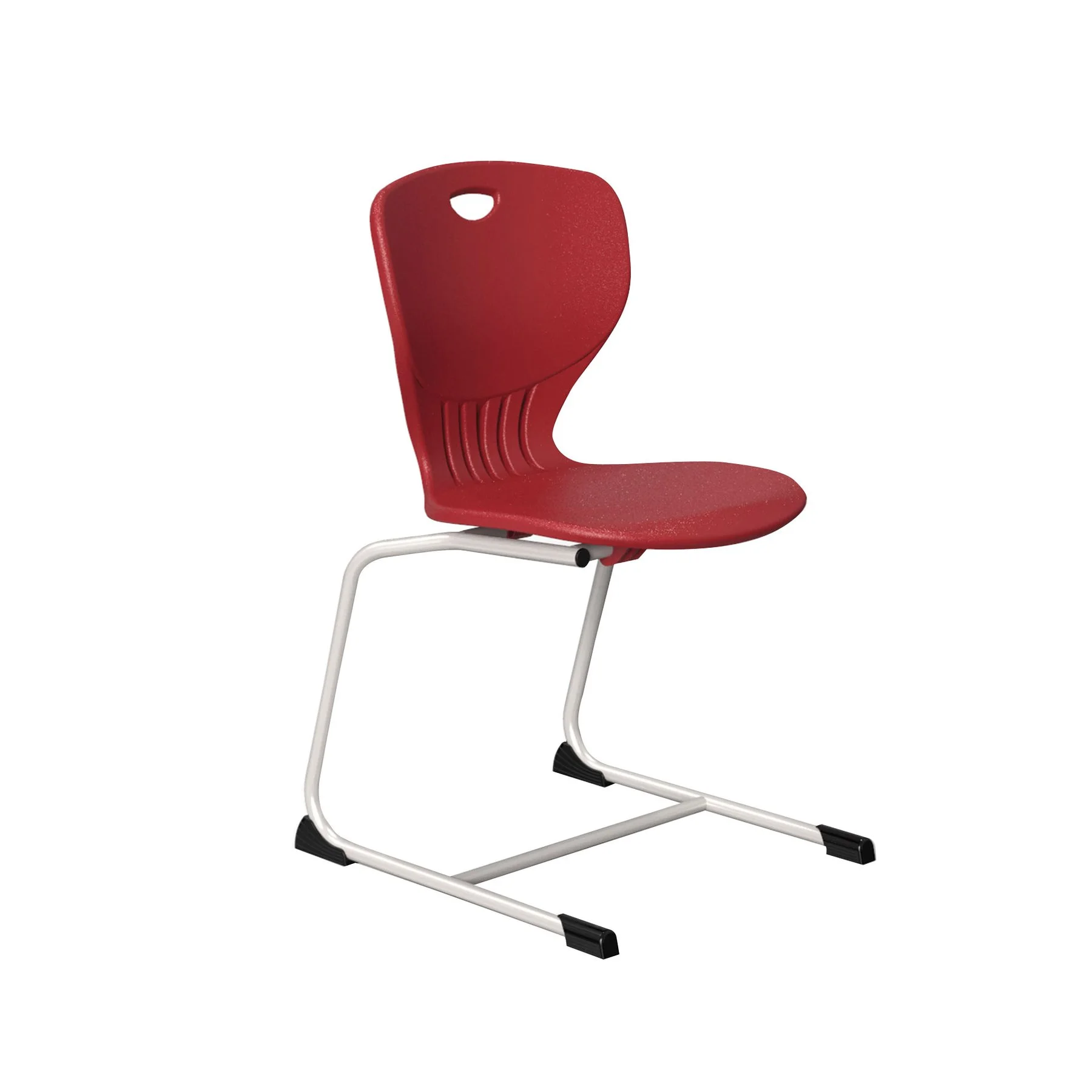 Ученически стол RFG Maxima C, от V до VIII клас, 43 х 45 х 43 cm, до 120 kg, пурпурночервен