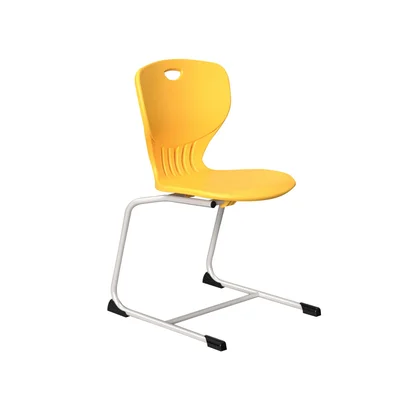 Ученически стол RFG Maxima C, от V до VIII клас, 43 х 45 х 43 cm, до 120 kg, жълт