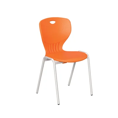 Ученически стол RFG Maxima A, от VIII до XII клас, 43 х 45 х 46 cm, до 120 kg, мандарина