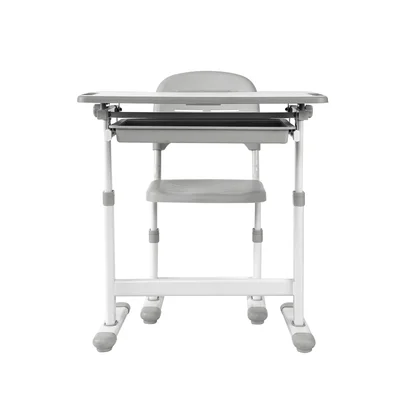 Ергономичен чин и стол RFG Ergo Tech B201N, ученически, сив цвят