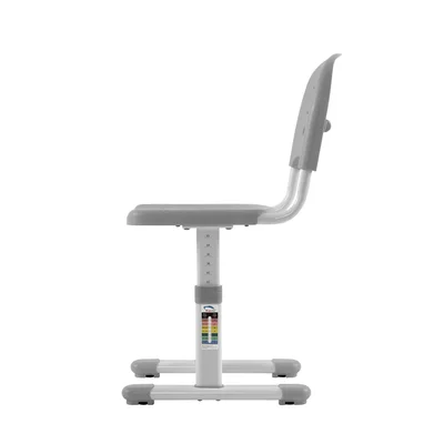 Ергономичен чин и стол RFG Ergo Tech B201N, ученически, сив цвят