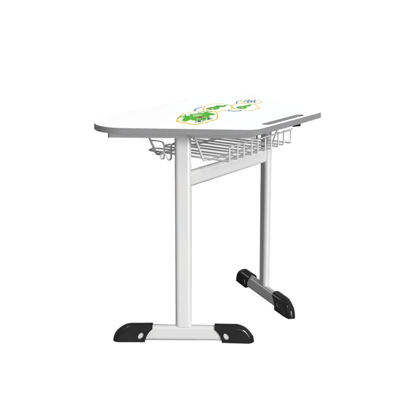 Ученическа маса RFG Jam, едноместна, от V до VIII клас, 700 х 500 х 710 mm, MDF, сива