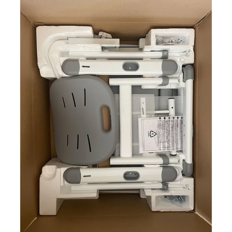 Ергономичен чин и стол RFG Ergo Tech 403X, ученически, MDF плот, метални крака, сив
