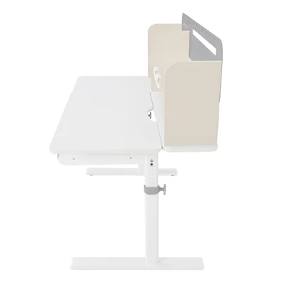 Бюро RFG с регулируема височина Ergo Light 1003A, MDF плот, метални крака, сиво