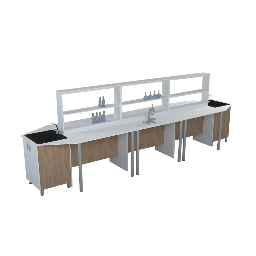 Лабораторен остров RFG Labo, 4800 х 1200 х 1638 mm, HPL плот
