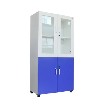 Шкаф RFG, лабораторен, 800 х 400 х 1650 mm, синьо-бял