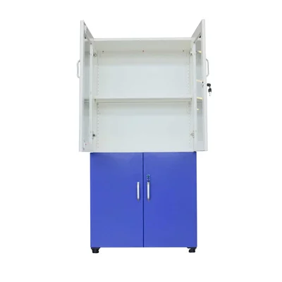 Шкаф RFG, лабораторен, 800 х 400 х 1650 mm, синьо-бял