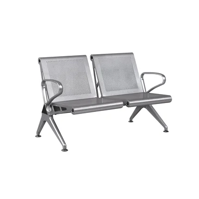 Посетителска пейка RFG Дъблин, с 2 места, метална, 1180 х 640 х 760 mm