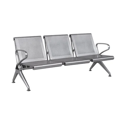 Посетителска пейка RFG Дъблин, с 3 места, метална, 1750 х 640 х 760 mm