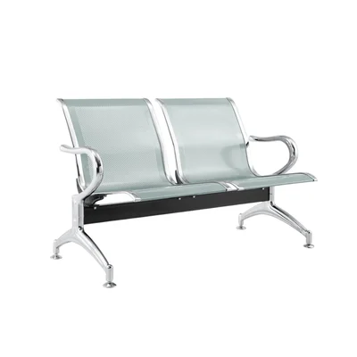 Посетителска пейка RFG София, с 2 места, метална, 1180 х 680 х 770 mm