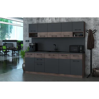 Кухня RFG Ника, 240 х 60 х 211 cm, лукс