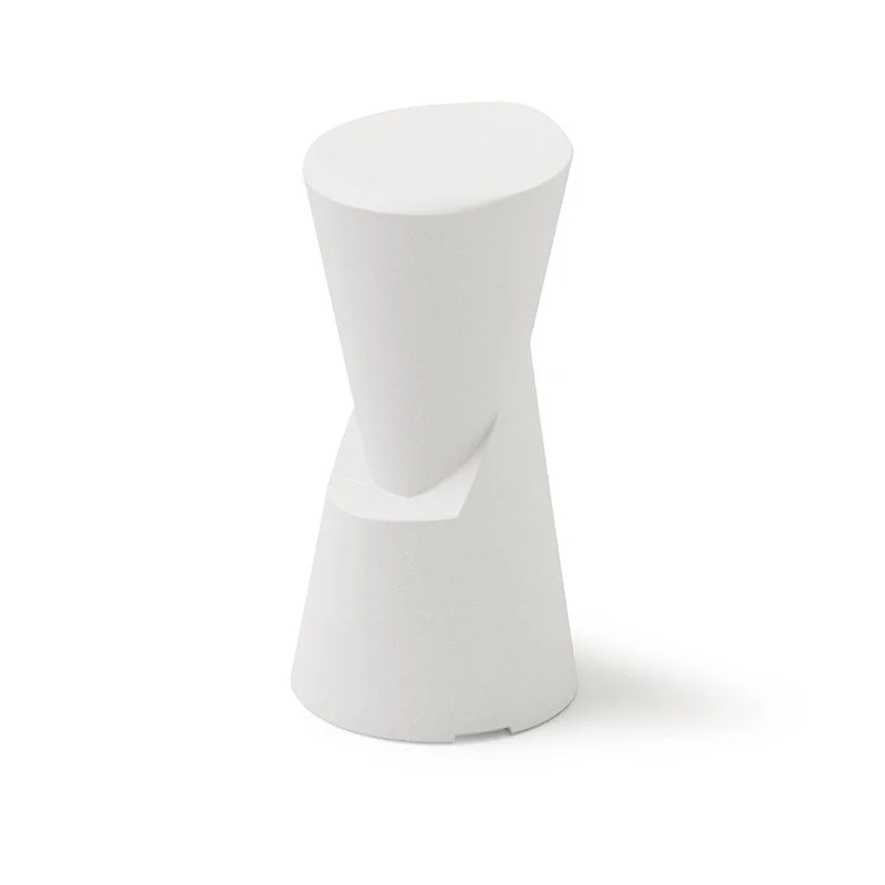 Табуретка Lyxo Sgabello Dot, височина 75 cm, бяла