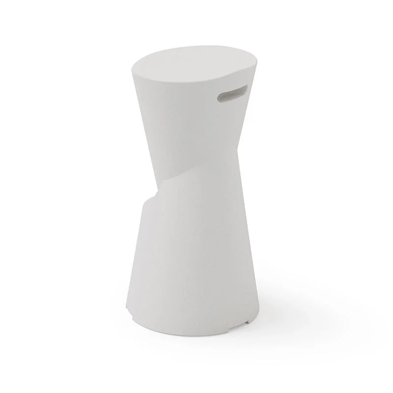 Табуретка Lyxo Sgabello Dot, височина 75 cm, бяла