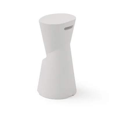 Табуретка Lyxo Sgabello Dot, височина 75 cm, бяла