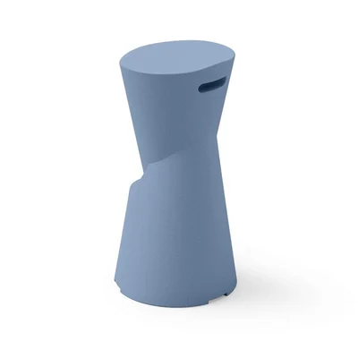 Табуретка Lyxo Sgabello Dot, височина 75 cm, светлосиня