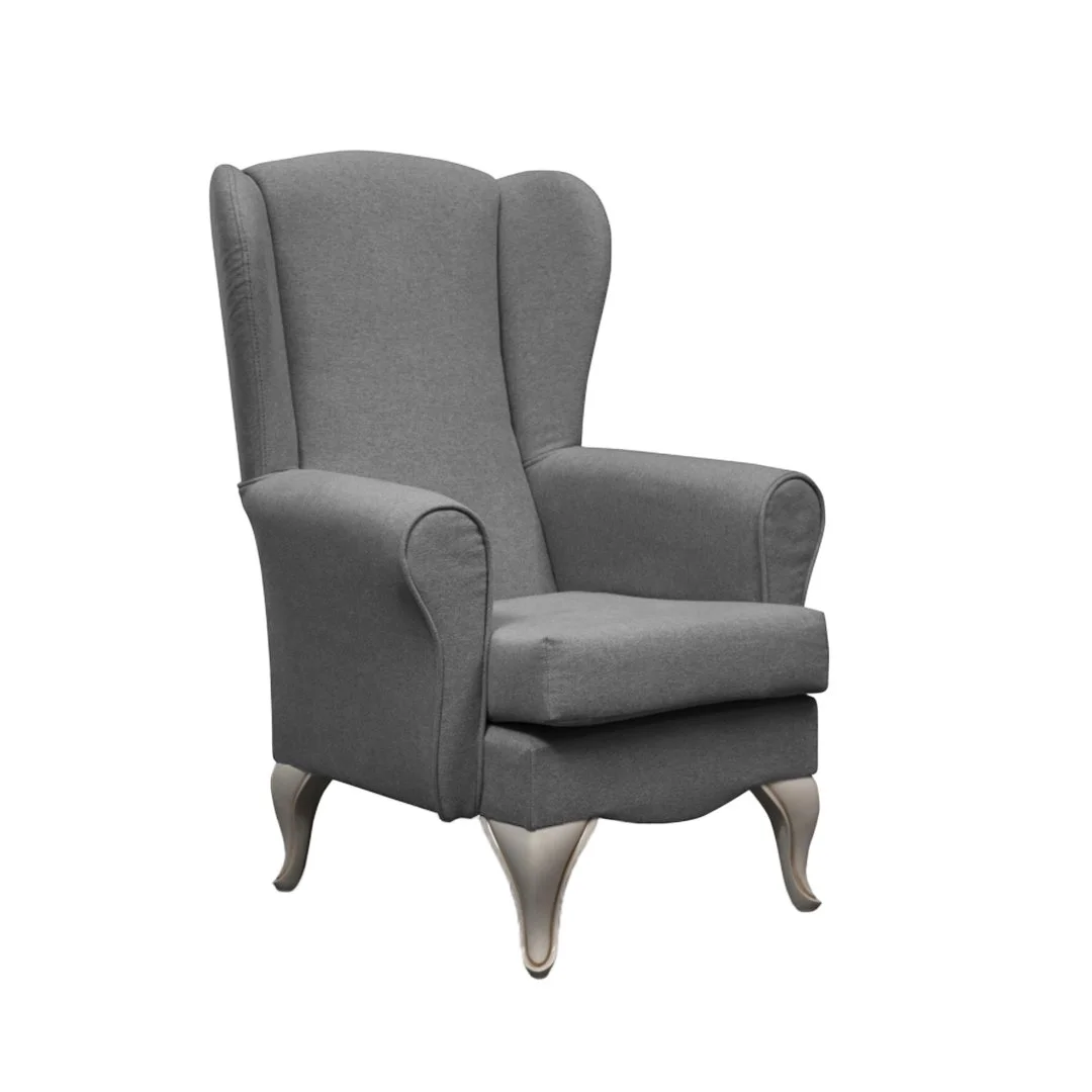 Фотьойл Classic, текстил, 800 х 750 х 1120-1140 mm, сив
