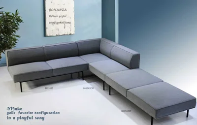 Модул RFG Klark, прав, текстил, 800 х 800 х 720 mm, сив