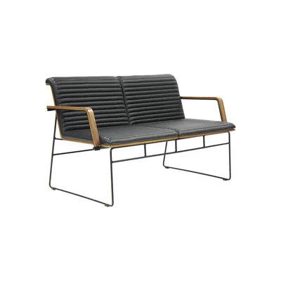 Кресло RFG Cassa 02, екокожа, до 120 kg, черно