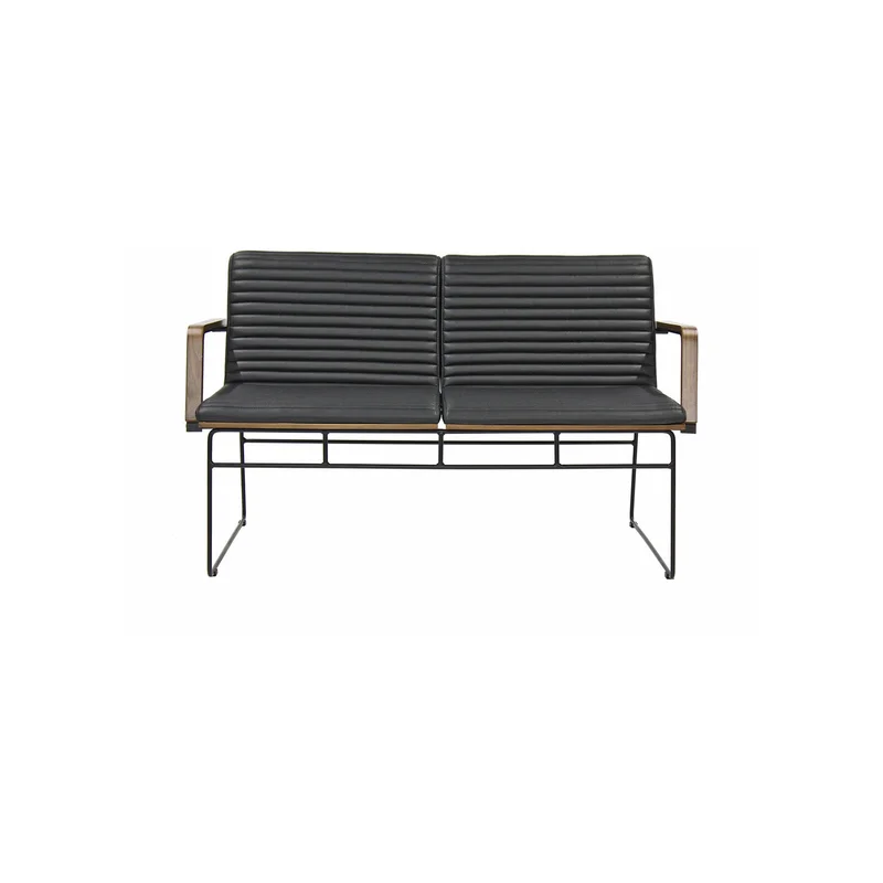 Кресло RFG Cassa 02, екокожа, до 120 kg, черно