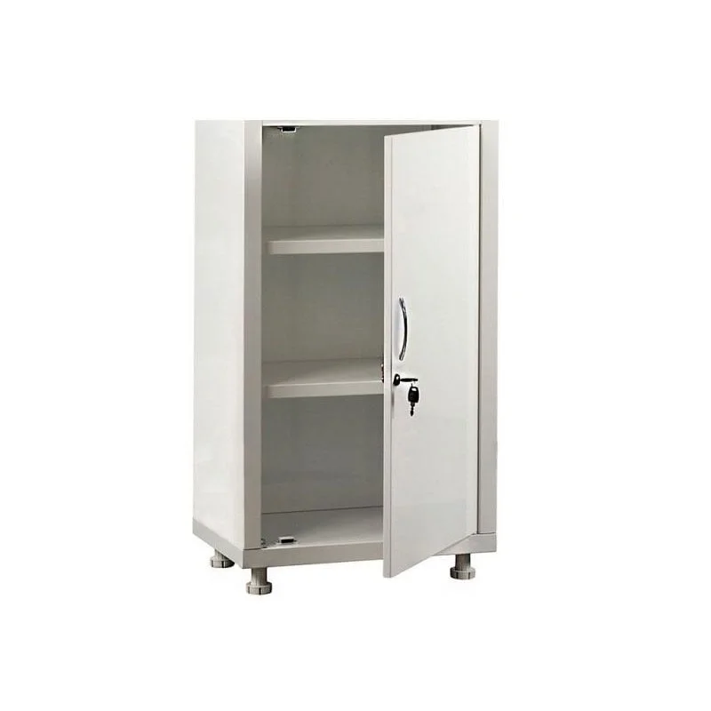 Шкаф, медицински, метален, 500 х 320 х 1755 mm, бял