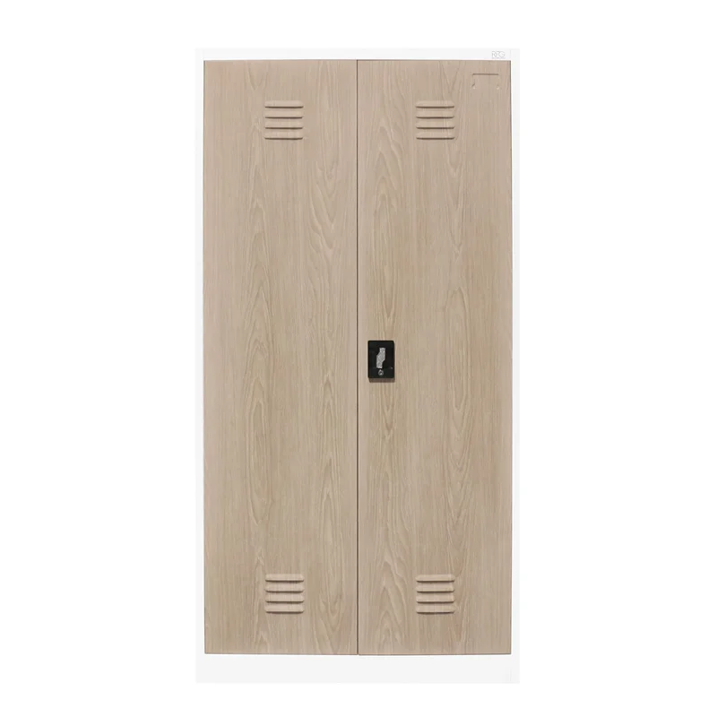 Шкаф RFG, за препарати, метален, 900 х 500 х 1820 mm, кехлибарен дъб и бяло