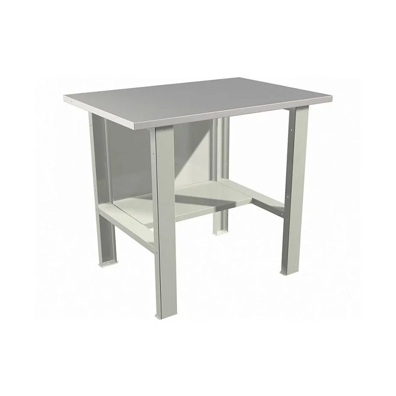 Работна маса WT100 F1, 1000 х 700 х 870 mm, метална, MDF плот