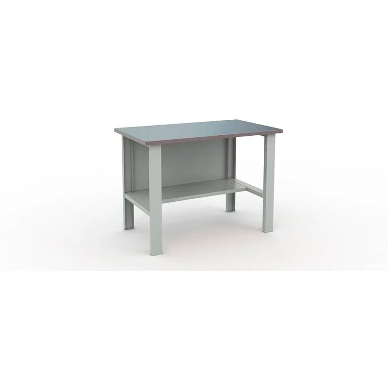 Работна маса WT120 F1, 1200 х 700 х 870 mm, метална, MDF плот