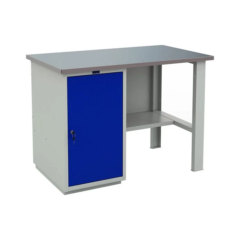 Работна маса WT120 WD1, 1200 х 700 х 870 mm, метална, MDF плот