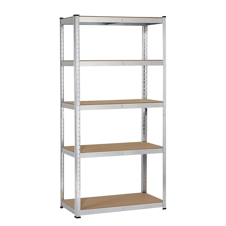 Стелаж RFG, метален, с 5 рафта, 900 х 400 х 1800 mm, MDF, до 175 kg