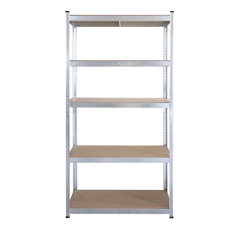 Стелаж RFG, метален, с 5 рафта, 900 х 300 х 2460 mm, MDF, до 200 kg
