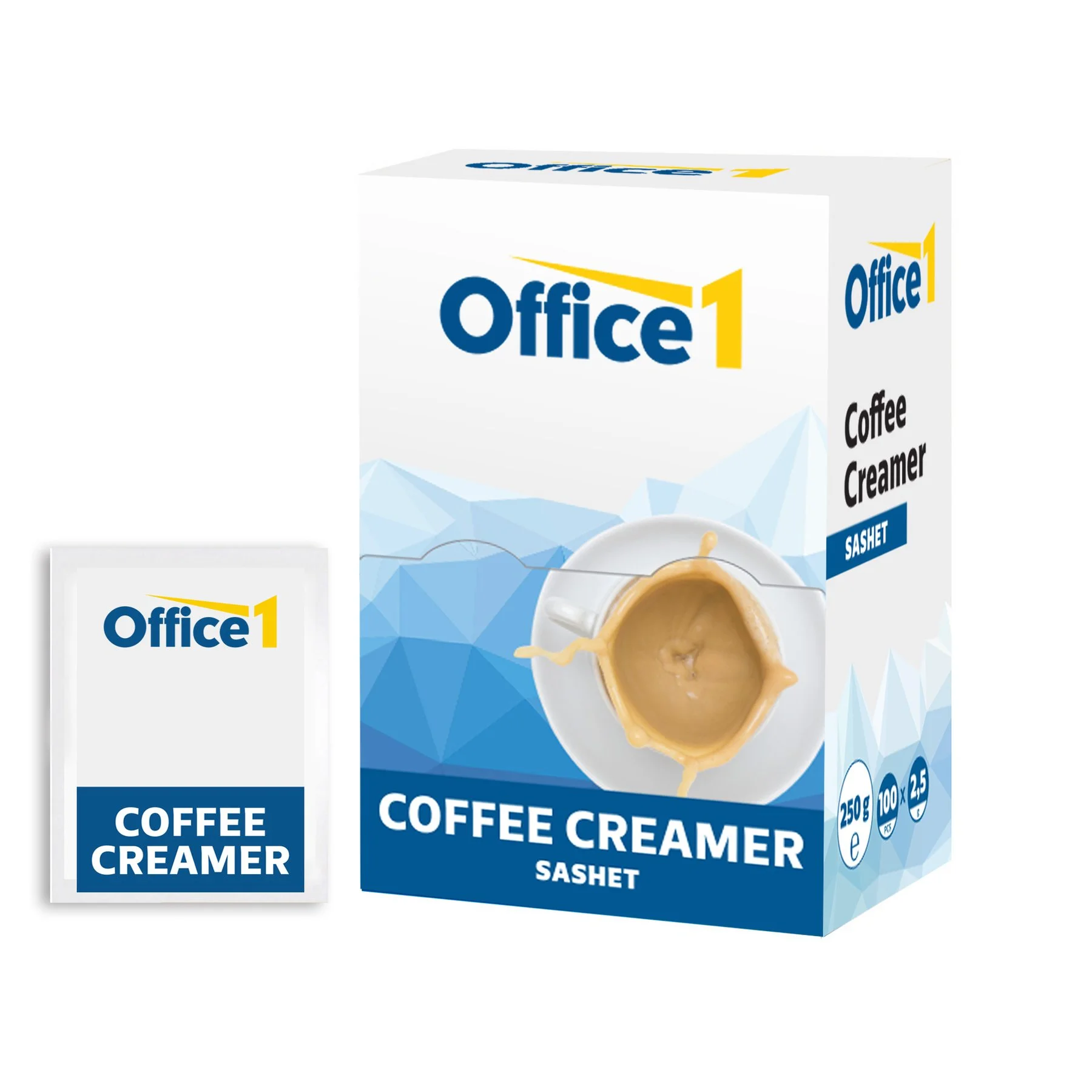 Office 1 Суха сметана, 2.5 g, в пакетчета, 100 броя