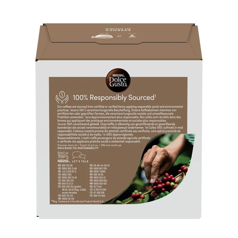 Nescafé Dolce Gusto Кафе капсула Essenza di Moka, 16 броя