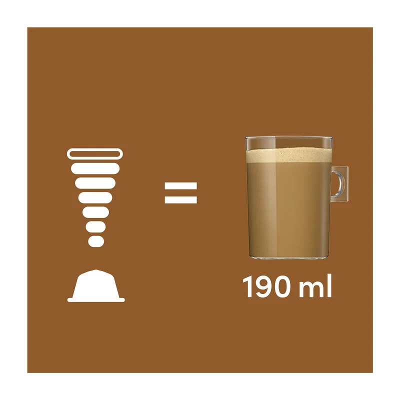 Nescafe Dolce Gusto Кафе капсула Caffe, Cafe Au Lait, 16 броя