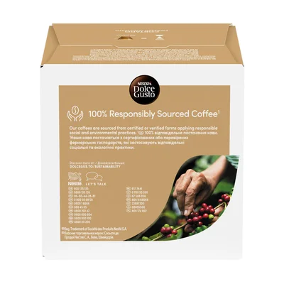 Nescafé Dolce Gusto Кафе капсула Cortado, 16 броя