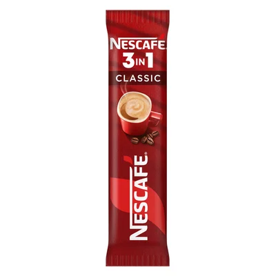 Nescafé Разтворимо кафе 3in1 Classic, 16.5 g, в пакетче, 28 броя