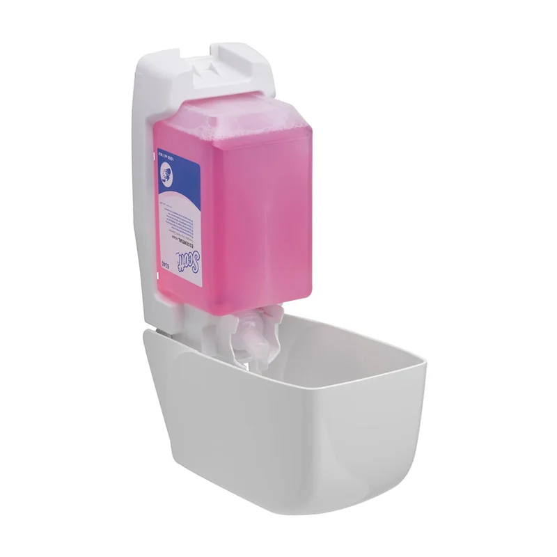 Сапун на пяна Kimberly-Clark Scott Essential, за ежедневна употреба, 2500 дози, 1 L, розов