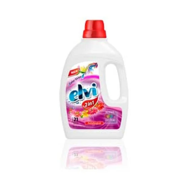 Перилен препарат Elvi, течен, за цветни тъкани, 1.5 l