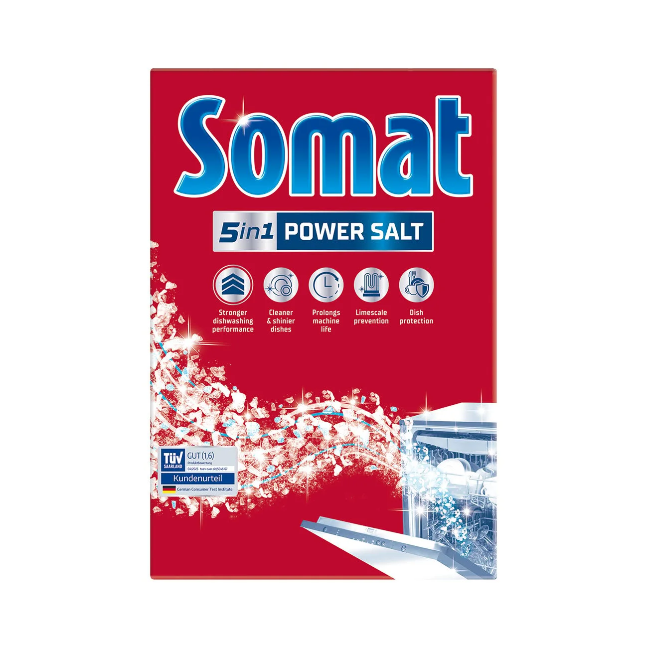 Сол за съдомиялна машина Somat, 1.5 kg