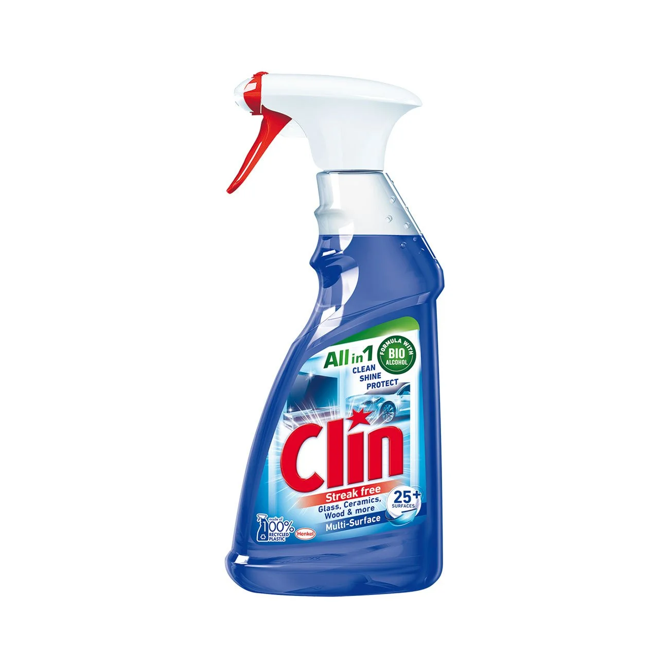Препарат за почистване на стъкла Clin Universal, с помпа, 500 ml