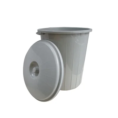 Кош Planet с капак UP106, 70 L, сив, 40 х 40 х 52 cm