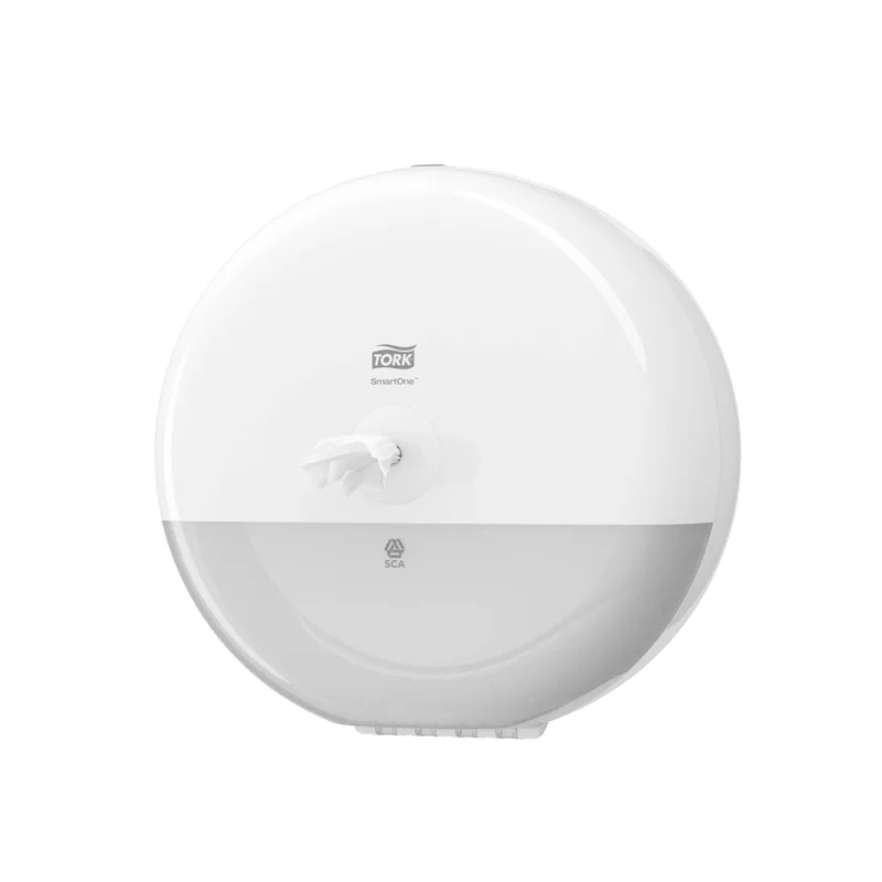 Tork Диспенсър за тоалетна хартия Smart One Elevation T8, бял