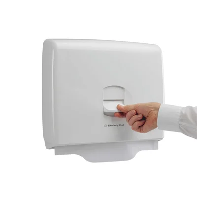 Диспенсър за покривала за тоалетна чиния Kimberly-Clark Aquarius, 33, 2 х 44.х 7, 7 cm