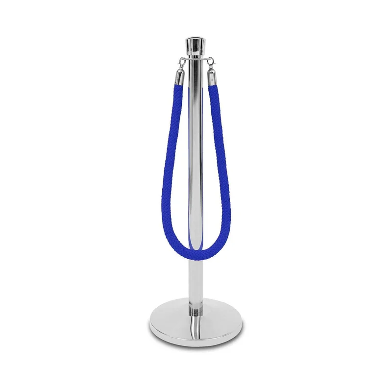 Ограничително колче Modern, хром, широчина 320 mm, височина 920 mm